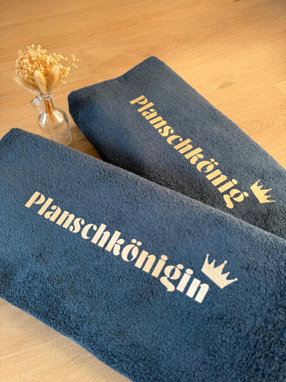 Handtücher im Partnerlook